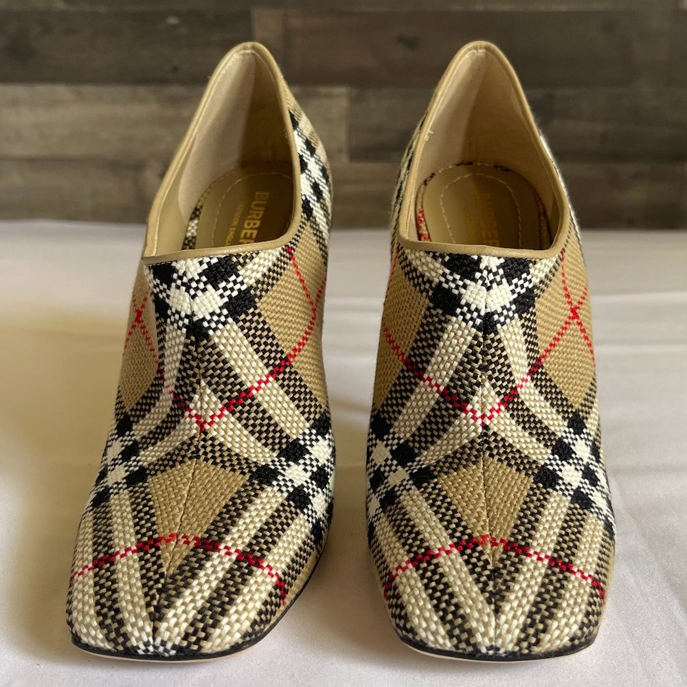 Canvas Plaid Print
